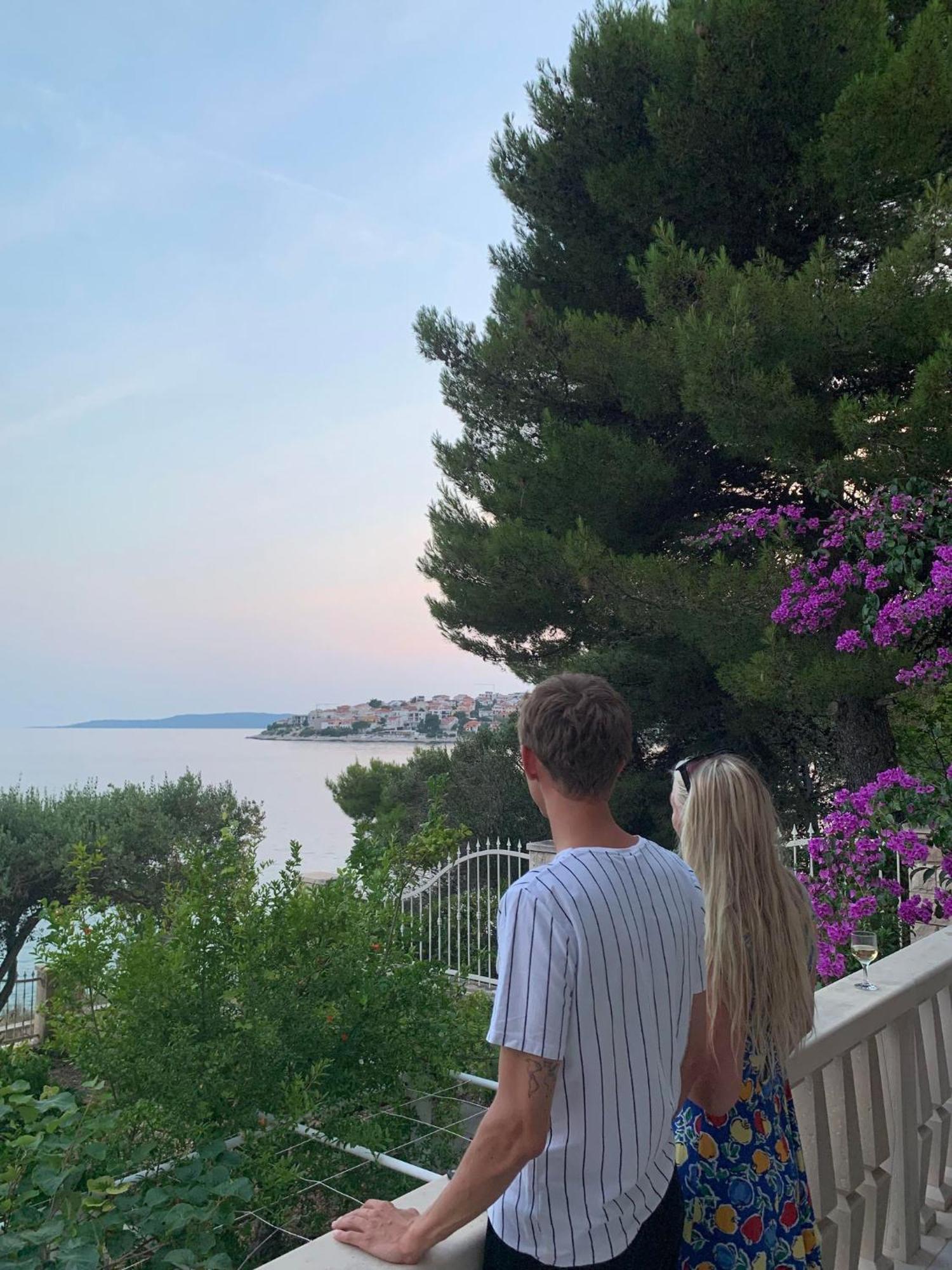 Luxury Seaside Villa With A Classic Mediterranean Olive Garden, A Fully Equipped Professional Kitchen, Pool, Sauna, Padle Boards And Canoe - Miolin Beach House Trogir Buitenkant foto
